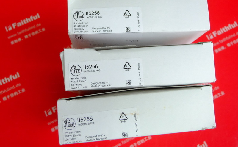 Ifm II5256 易福门电感式接近开关 IIA3010-BPKG