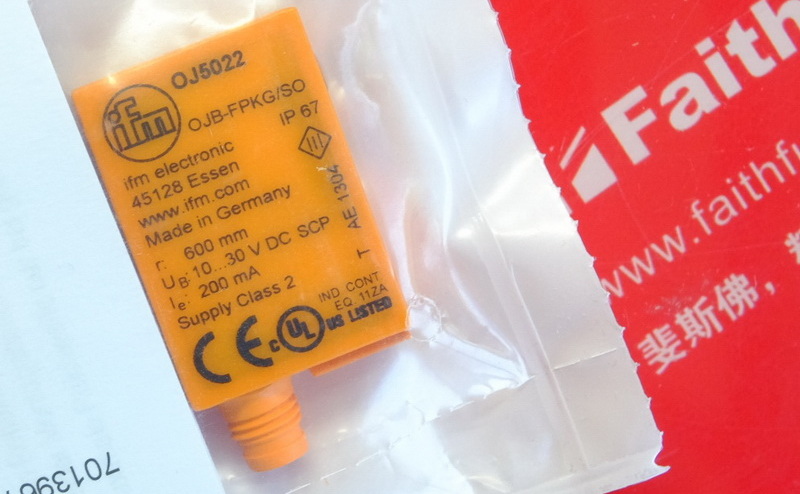 Ifm OJ5022 易福门漫反射光电开关 OJB-FPKG/SO/AS