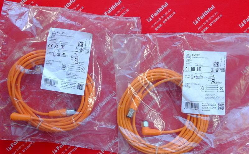 Ifm EVT050 易福门连接电缆 VDOAH040VAS0005E04STGH040VAS