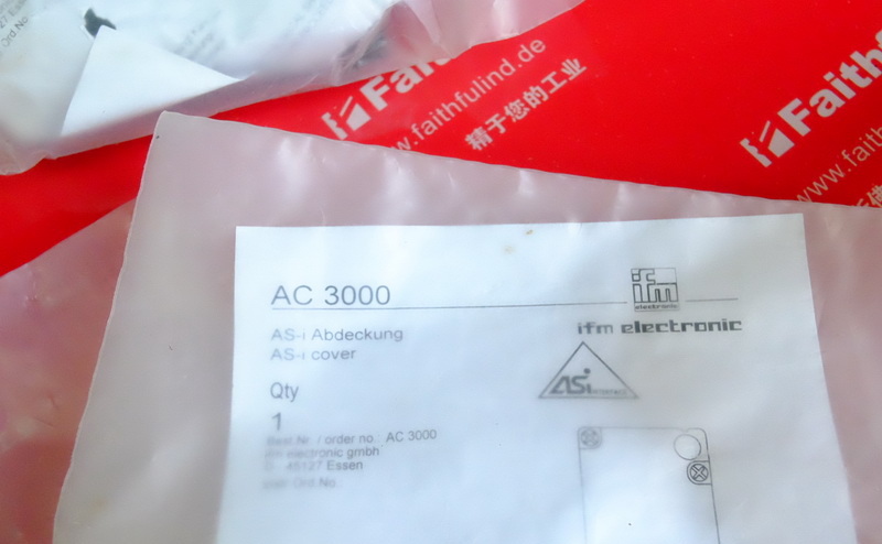Ifm AC3000 易福门AS interface模块盖 AS-i module cover