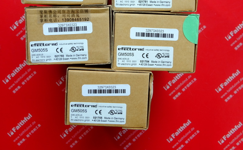 Ifm GM505S 易福门电感式安全接近开关 GIMC-4035-US