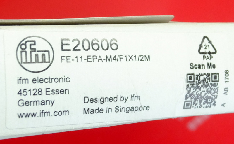 Ifm E20606 易福门对射式光纤放大器用光缆 FE-11-EPA-M4/F1X1/2M