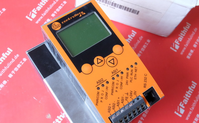 Ifm AC1354 易福门具PLC的AS-Interface Modbus/TCP ControllerE 2Master Ethernet