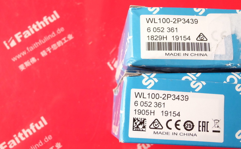 Sick WL100-2P3439 西克光电传感器 6052361