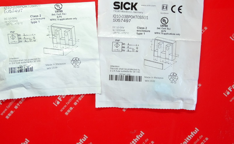 Sick IQ10-03BPOKT0SS01 西克电感式接近传感器 1057497