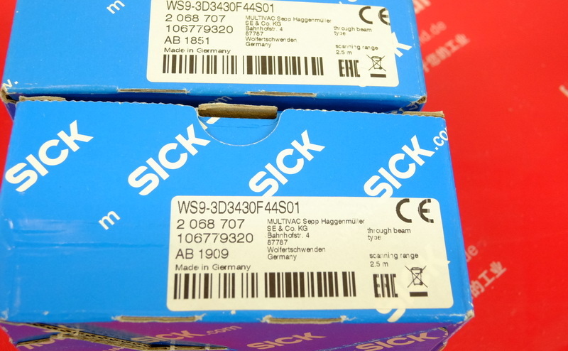 Sick WS9-3D3430F44S01 西克光电传感器 2068707 multivac