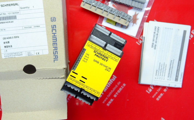 Schmersal 101190594 施迈赛安全继电器模块 SRB301HC/R-24V