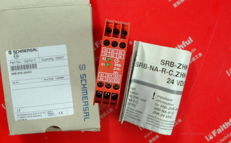 Schmersal 101027017 施迈赛安全继电器模块 SRB-ZHK-24VDC