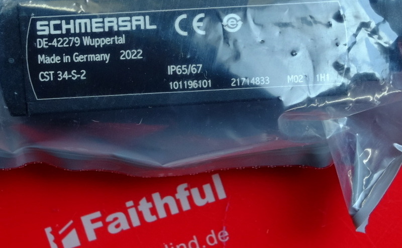 Schmersal 101196101 施迈赛操动件 CST 34-S-2
