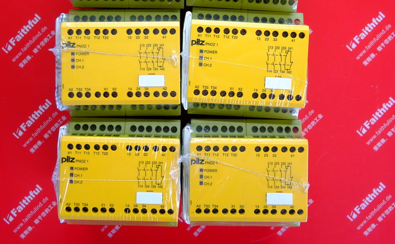 pilz 775695 皮尔磁安全继电器模块 PNOZ 1 24VDC 3n/o 1n/c 314-300