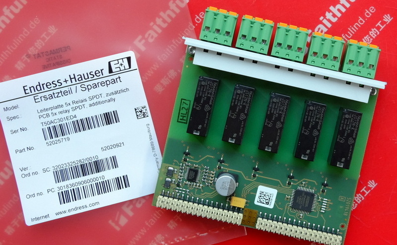 E+H 52025719 恩德斯豪斯超声波物位仪用继电器输出板 FMU90 FMU91 Endress+Hauser
