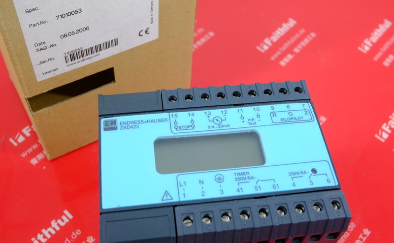E+H ZAD423 恩德斯豪斯数字量模拟量转换模块 Silopilot 71010053 Endress+Hauser
