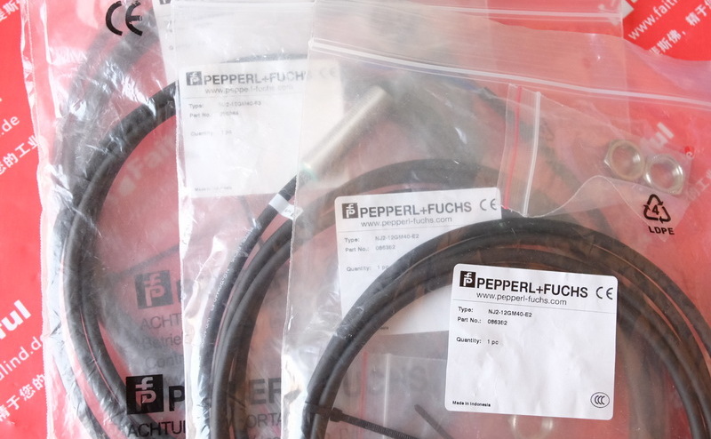 P+F 086382 倍加福电感式传感器 NJ2-12GM40-E2 Pepperl+Fuchs