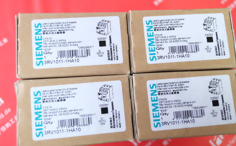 Siemens 3RV1011-1HA10 西门子塑料外壳式断路器