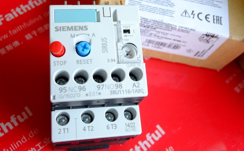 Siemens 3RU1116-1AB0 西门子热过载继电器