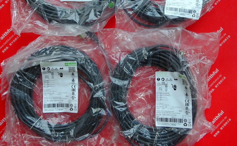 Murr-Elektronik 7000-12341-6141000 穆尔连接线 M12 4芯 10米