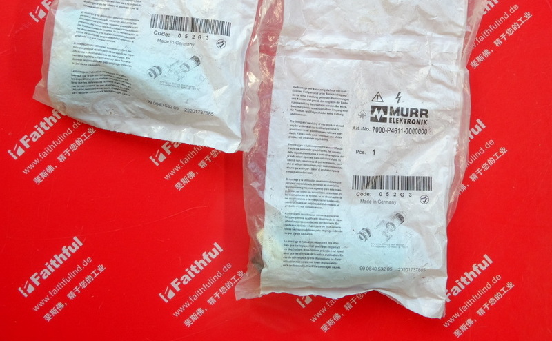 Murr-Elektronik 7000-P4611-0000000 穆尔电源连接器 M12 5芯 L-Code E12672