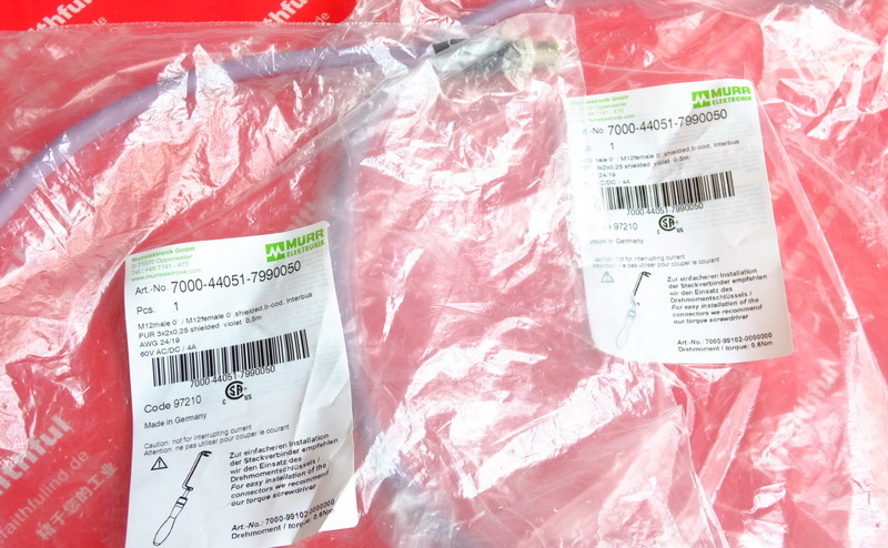 Murr-Elektronik 7000-44051-7990050 穆尔连接线 M12 公母头 B-CODE