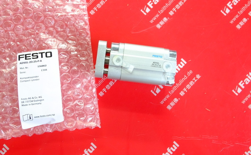 Festo 156862 费斯托紧凑型气缸 ADVUL-20-25-P-A