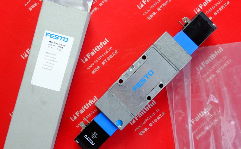 Festo 31004 费斯托电磁阀 MVH-5/3G-1/4-S-B