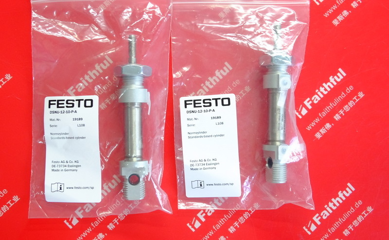 Festo 19189 费斯托ISO标准气缸 DSNU-12-10-P-A
