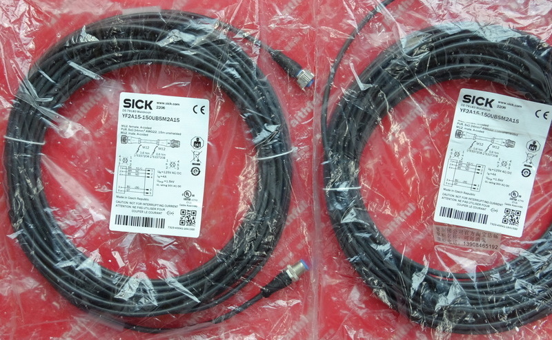 Sick YF2A15-150UB5M2A15 西克电缆 2096171 M12 5芯 15米 公母头