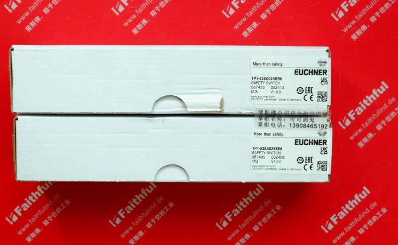Euchner 087433 安士能全新安全开关 TP1-538A024SR6
