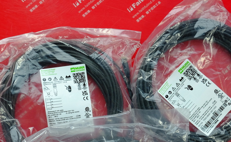 Murr Elektronik 7000-08061-6311000 穆尔连接线 M8 4芯 10米